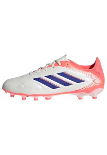 Image of adidas Kids Copa Pure 3 League Juniors Firm Ground Football Boots White/Blue/Coral 5.5 UK Child