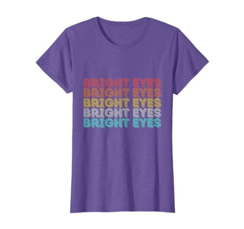 Image of Vintage Retro Bright Eyes T-Shirt