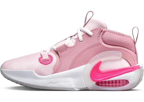 Image of NIKE Air Zoom Crossover 2 (Gs) Three Quarters Tall, Elemental Pink White Fierce Pink White, 2 UK