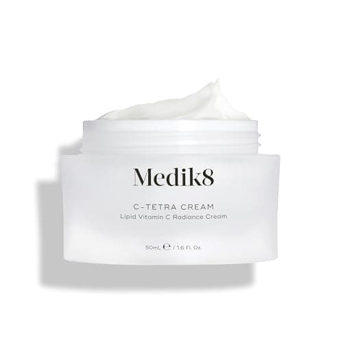 Image of Medik8 C-Tetra Cream - Lipid Vitamin C Radiance Cream - Visibly Bright, Dewy and Energised Complexion - 50ml