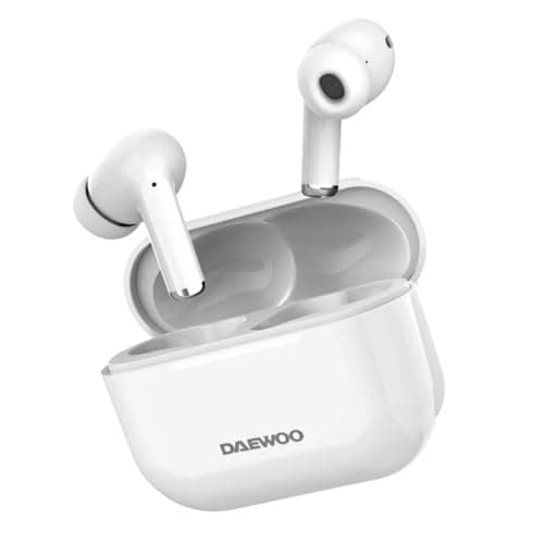 Image of Daewoo Auriculares Bluetooth DW2002 con estuche de carga- Autonomía 6h- Blancos