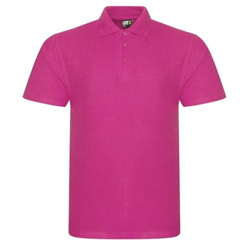 Image of PRO RTX Mens Pro Polo Shirt (L) (Fuchsia)