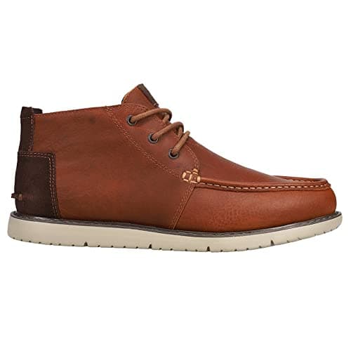 Image of TOMS Men's Navi Moc Chukka Boot, Dark Brown, 10 UK