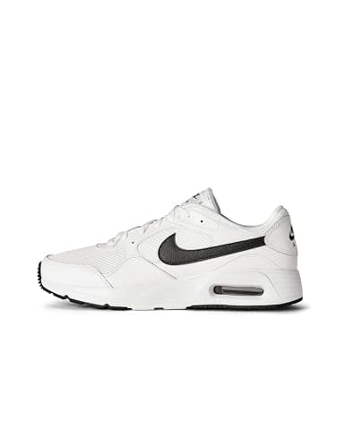 Image of NIKE Men's Air Max Sc Sneaker, White Black White, 8.5 UK