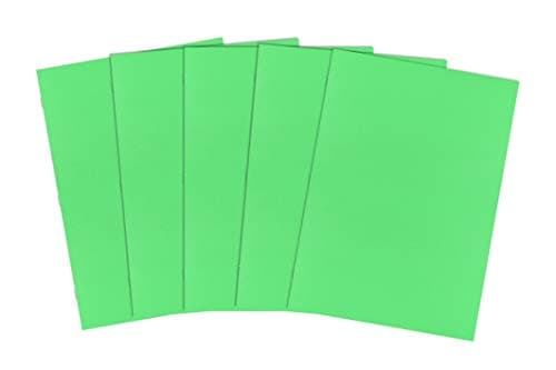 Image of Silvine A4+ Scrapbooks. 32 Assorted Colour Pages of 100gsm Sugar Paper [Pack of 25], Green