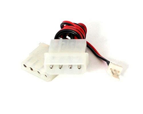Image of StarTech.com 12in Fan Adapter - TX3 to 2x LP4 Power Y Splitter Cable (CPUFANADAPT)