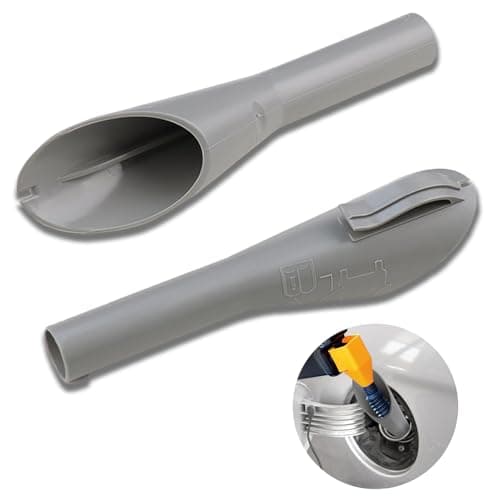 Image of Ford 2 Pcs Emergency Diesel & Petrol Funnel Set, Grey, Capless, 1782177, 1833948