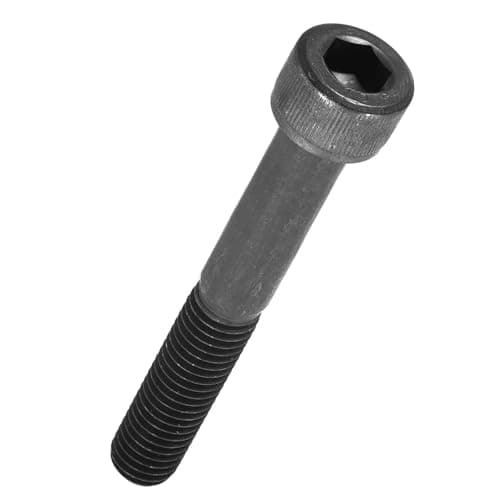 Image of Kozelo 6pcs Socket Head Cap Screws - [M10-1.5 x 70mm] Alloy Steel Black Oxide Grade 12.9 Internal Hex Screw Full Thread for Industrial & Machinery Use, Black