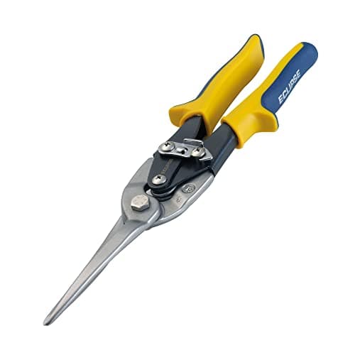 Image of Eclipse Professional Tools EAS-SL Aviation Snips Long Cut, Straight Cut & Wide Curve Cut, Blue
