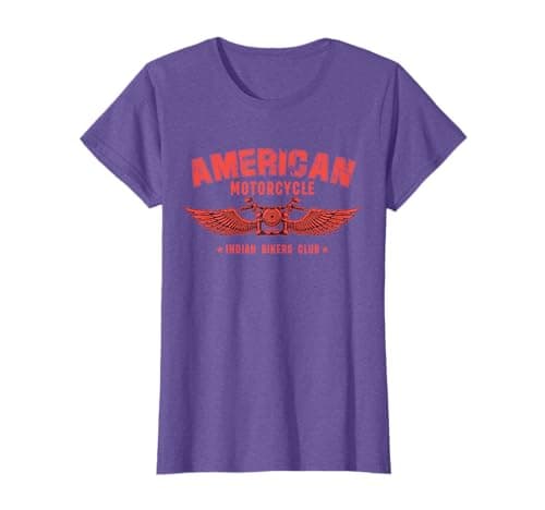 Image of American Motorcycle Indian Bikers Club T-Shirt