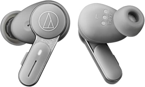Image of Audio-Technica ATH-TWX7 Wireless Earbuds (Grey)
