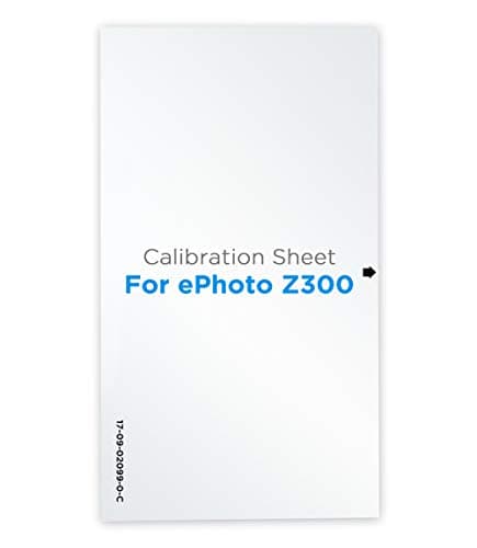 Image of Plustek Calibration Control Sheet - for ePhoto Z300 Scanner only