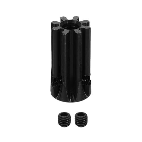 Image of sourcing map 1.5 Mod 8T Spur Gear 6mm Bore, 1045 Steel Pinion Gear Black Surface Treatment, 20°Pressure Angle, for Spur Rack and RC Model Car or Motor DIY