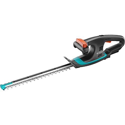 Image of Gardena Battery Hedge Trimmer EasyCut 40/18 V P4A without battery: Hedge trimmer with precision blades and impact protection, ergonomic handle, lightweight design (14733-55)