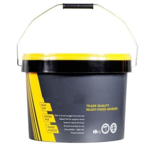 Image of Ready Mixed Wallpaper Paste Adhesive Mix 10kg Added PVA Mould Resist