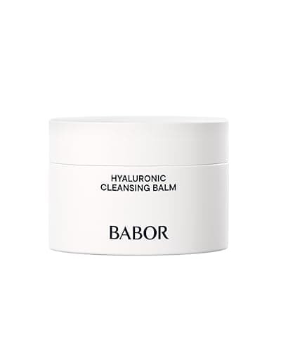 Image of BABOR Hyaluronic Cleansing Balm for sensitive skin, Deep-acting facial cleanser for gentle cleansing, With hyaluron, 1 x 150 ml