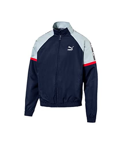 Image of PUMA XTG Woven Zip Up Tracksuit Top Track Jacket Mens 577988 06