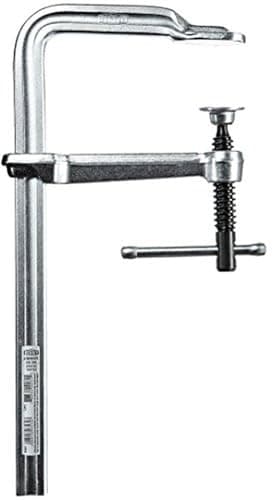 Image of Bessey GS100K Classix GS-K All-Steel Screw Clamp, Red/Grey, 1000/120 mm