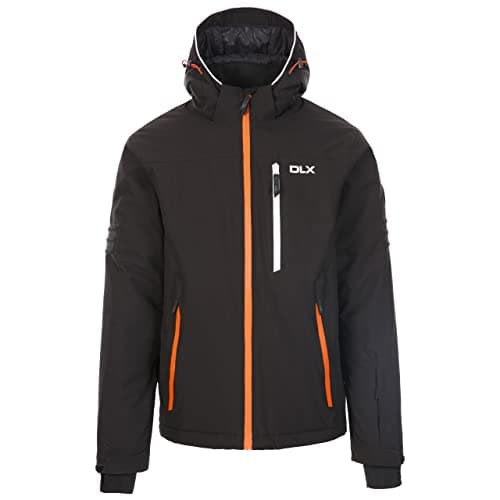 Image of Trespass DLX Mens Ski Jacket Slim Fit Down Touch Filling Removable Hood Franklin