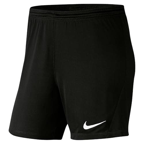 Image of NIKE Womens Dri-fit Park 3 Pants, Black/White, S EU
