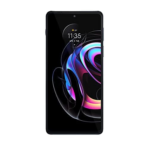 Image of Motorola Edge 20 Pro, 144Hz HDR10+ OLED, Qualcomm Snapdragon 870, Turbo Power, 108 MP Camera, 50x Super Zoom, 4500 mAH Battery, Dual SIM, 256 GB, Android 11, Midnight Blue, 6.7 Inch