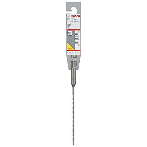 Image of Bosch Accessories 2608831001 (SDS Plus-3) Hammer Drill Bit, Grey, 4 x 100 x 160 mm