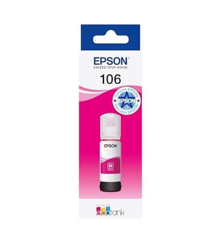 Image of Epson EcoTank 106 Magenta Genuine Ink Bottle