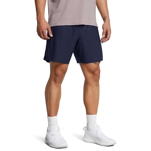 Image of Under Armour Men's Tech Vent Shorts, Midnight Navy/Black, M