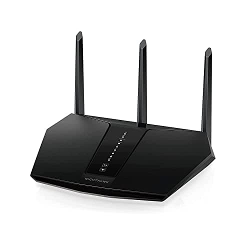 Image of NETGEAR Nighthawk WiFi 6 Router (RAX30), Dual-Band Wireless AX2400 Speed (up to 2.4 Gbps), Coverage up to 125 m²