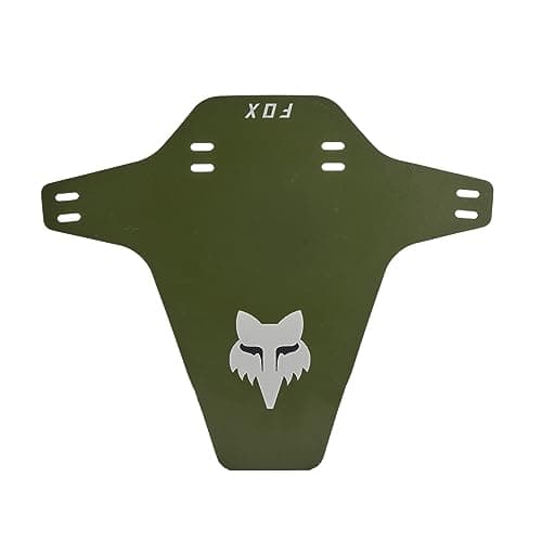 Image of Fox Racing Mud Guard - Essential Mountain Bike Accessory for Wet Conditions, Fits Multiple Fork & Wheel Sizes, Olive Green, Size: OS