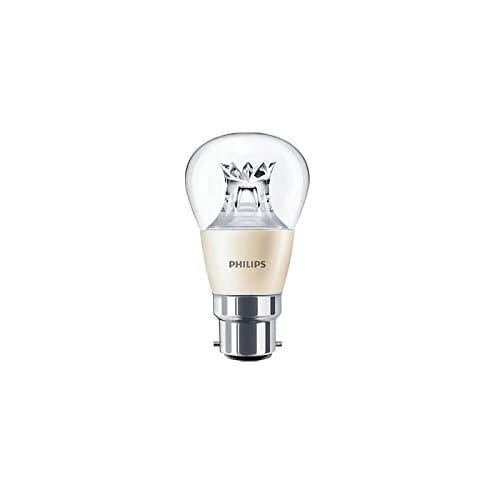 Image of Philips Master LED 6 W (40 W) B22 Bayonet Cap, Lustre, Warm White, Dim Tone, Clear