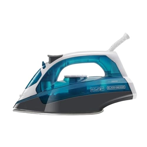 Image of Black+Decker BXIR2200E iron Steam iron Stainless Steel soleplate 2200 W Black,Blue,White