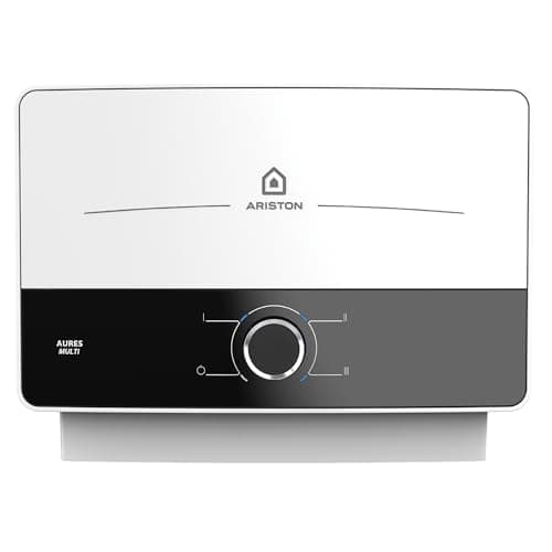 Image of Ariston AURES Multi Electric Instantaneous Water Heater 9.5kW, Multi-Point, Compact Size, ELCB System, User-Friendly and A Energy Rated. Manufactured to be Installed in UK – 3195216.