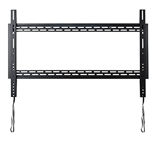 Image of B-Tech BT9901/B XL Universal Flat Screen Fixed Wall Mount, with Lateral Adjustment, Low Profile Design, Pole Mounting Compatible, Suitable for Extra Large Screens up to 100kg (VESA 900 x 600) – Black