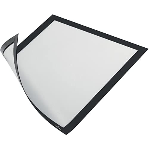 Image of Durable DURAFRAME Magnetic Frame | A4 Format In Black | Pack of 1 Frames | Document Frame for Professional Internal Signage