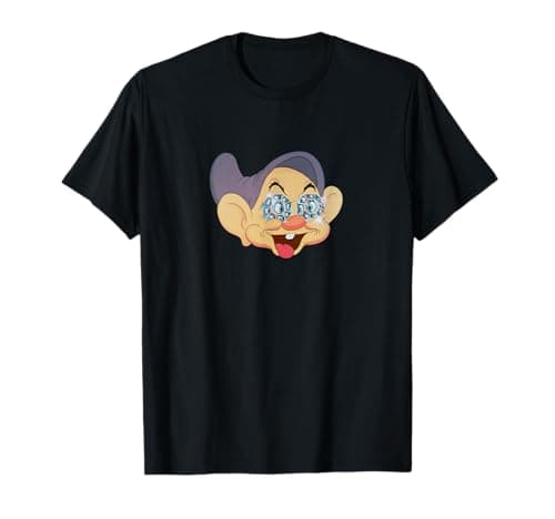 Image of Disney Snow White and the Seven Dwarfs Dopey Diamond Eyes T-Shirt
