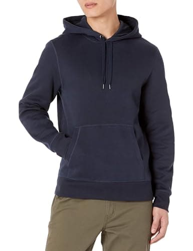 Image of Amazon Essentials Men's Pullover Sweatshirt Hoodie (Available in Big & Tall), Dark Navy, XXL
