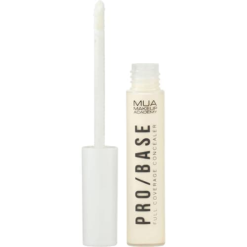 Image of MUA Makeup Academy Pro/Base Full Coverage Concealer, Lightweight & Long-Lasting, Shade #100, 9.5 g - Vegan & Cruelty Free