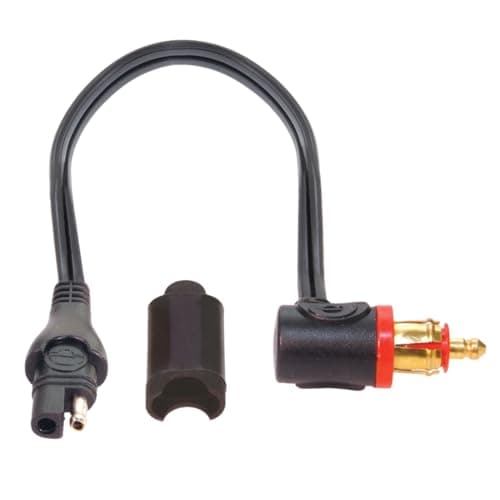 Image of OptiMATE CABLE O-19, Adapter, SAE to BIKE 90° plug - Black