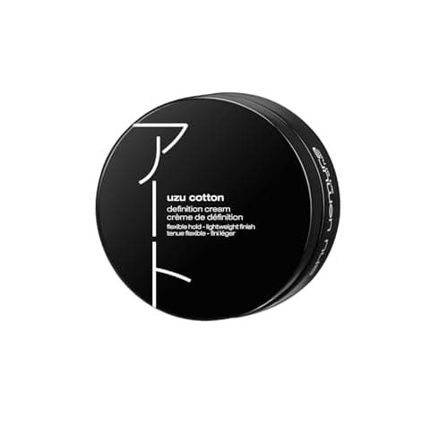 Image of Shu Uemura, Defining Hair Cream Uzu Cotton, All Hair Types, Flexible Hold, Lightweight Finish, Anti-Frizz, 75 ml