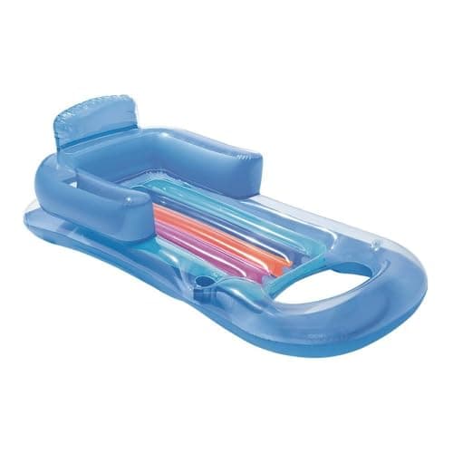 Image of Bestway Inflatable Pool Lounger, Floating Swimming Pool Float for Adults and Kids, Assorted Colours