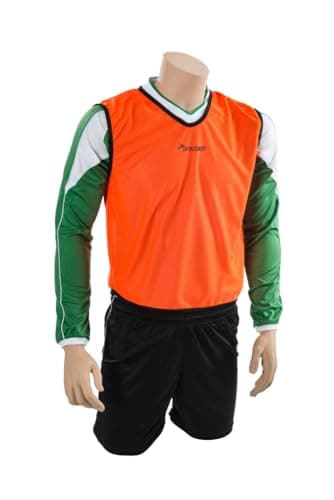 Image of Precision Unisex Prb301oy Mesh Training Bib (Youth, Adult), Orange