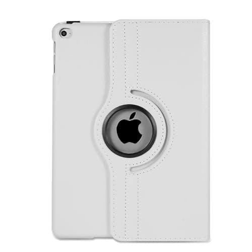 Image of 360° Rotate Stand Cover For Apple iPad Air 1 Air 2 iPad 9.7 2017/2018 5th and 6th Generation (White)