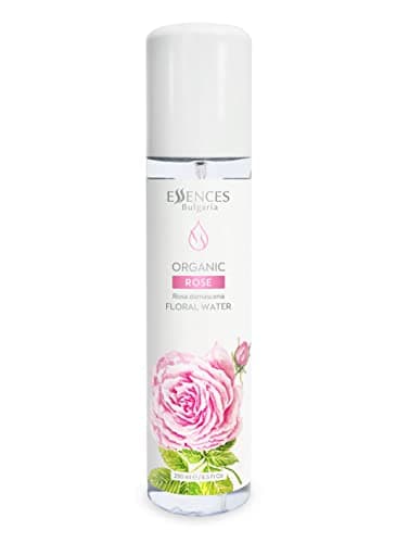 Image of Essences Bulgaria | Organic Rose Floral Water 250ml | Rosa damascena | 100% Pure and Natural | Anti-Age Refreshing Beauty Mist | Alcohol-Free | Makeup Remover | Hydrating | Vegan