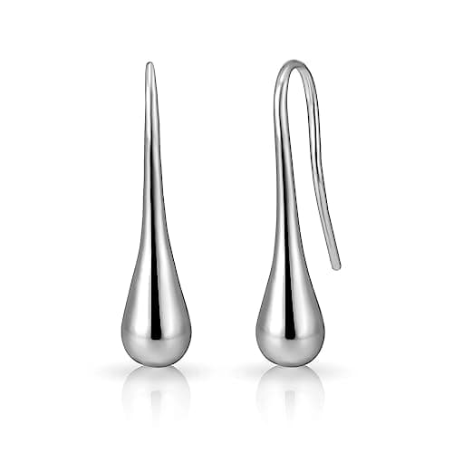Image of Philip Jones Silver Plated Teardrop Earrings