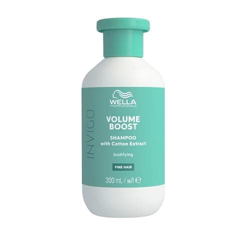 Image of Wella Professionals INVIGO VOLUME BOOST Bodifying Volumising Shampoo - Volume Boost Blend for Normal to Fine Hair - Lightweight Hair Treatment (300ml)
