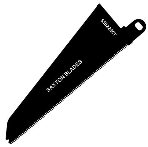 Image of Saxton SSB229CT Wood & Plastic Blade Compatible with Black and Decker Piranha Scorpion Saws