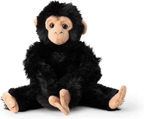 Image of Tobar ANIMIGOS WORLD OF NATURE HANGING CHIMPANZEE Plush Toy