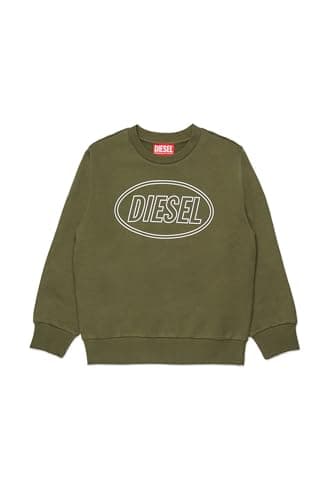 Image of Diesel Crew neck sweatshirt with logo