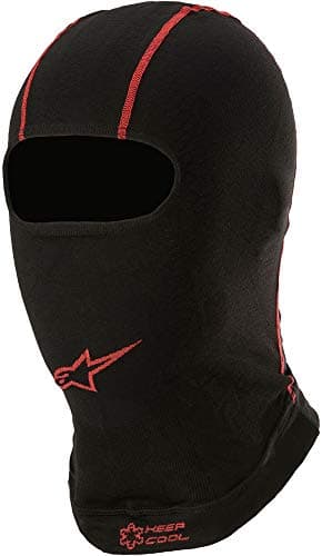 Image of Alpinestars Men's Kx V2 Balaclava, Black red, Standard Size